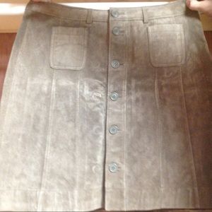 L.O.G.G. suede Skirt